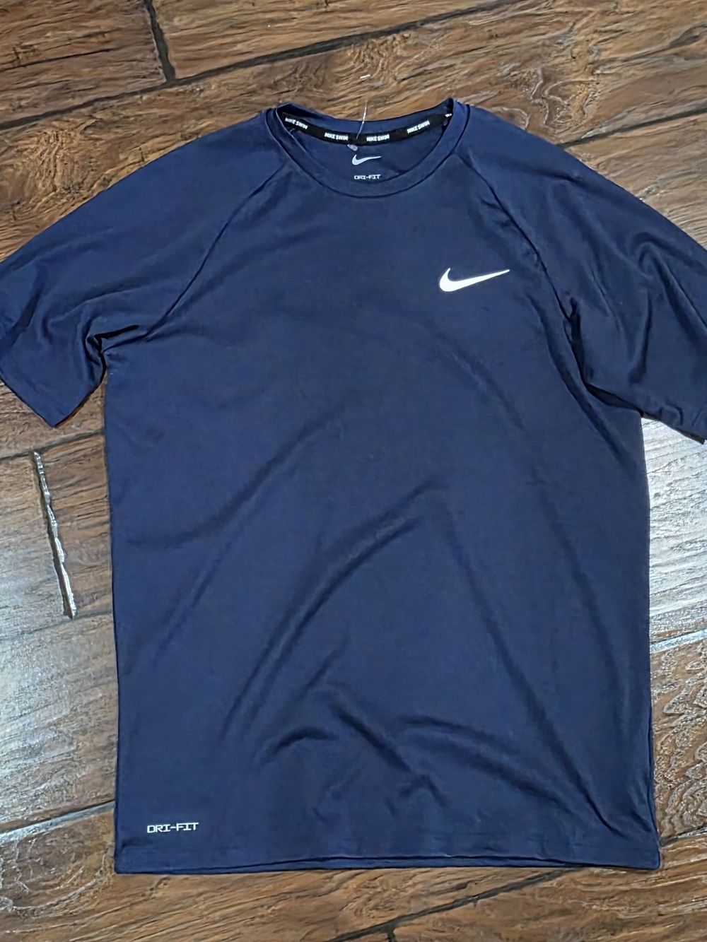 Nike Men     Dri-FIT Navy Short Sleeve Performance Tee